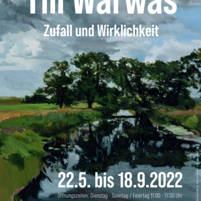 Till Warwas - Zufall und Wirklichkeit (Ausstellungsplakat)