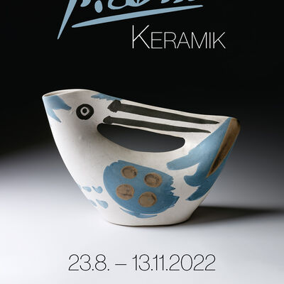 Ausstellungsplakat Picasso Keramik 