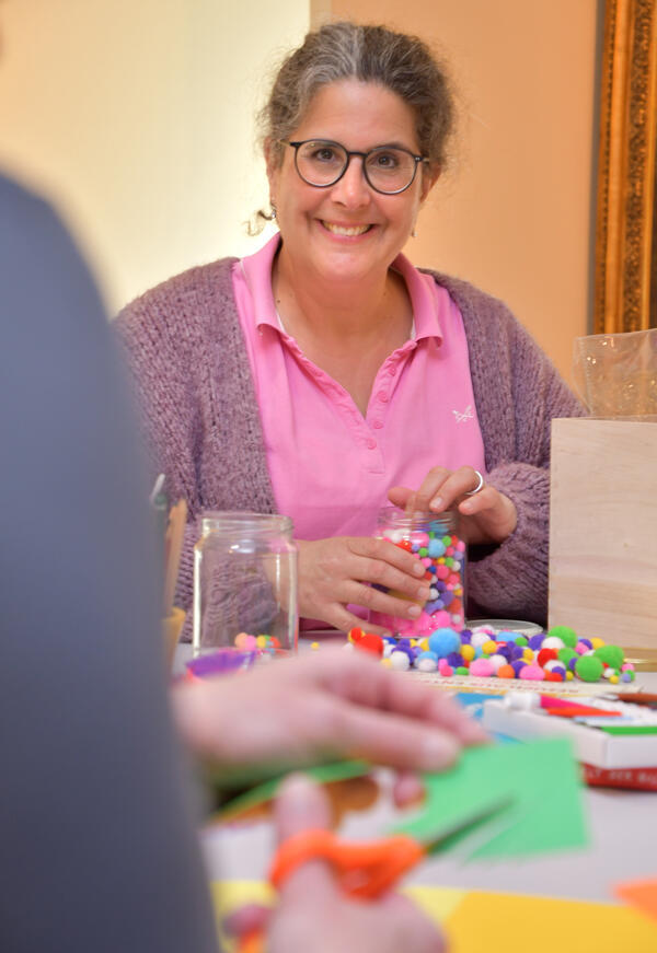 Bild vergrößern: Museumspädagogin