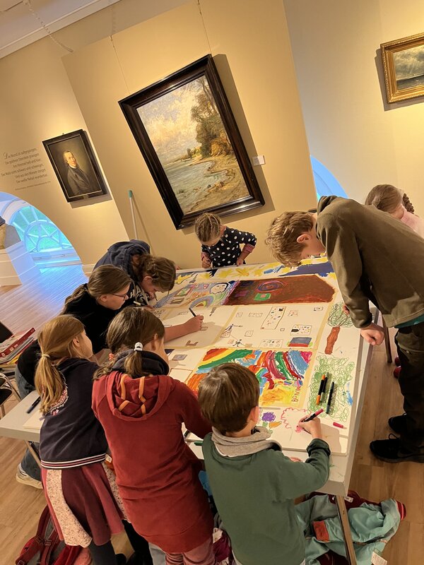 Nachts im Museum - selbst gemalt!