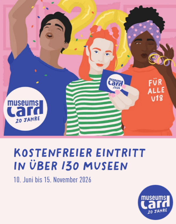 MuseumsCard feiert 20. Geburtstag